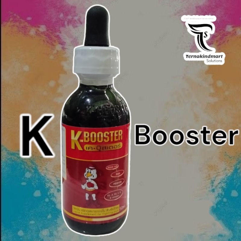 K Booster Original Thailand Obat Pemulihan Ayam Jago
