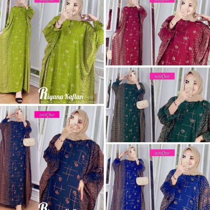 Kaftan Riyana Kaftan Super Jumbo Daster Lowo Rayon By Afareen Mode