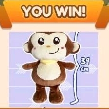 Boneka Capit Wawa Games Kualitas Import - XL Kevin Monkey by Istana Boneka / Isbon