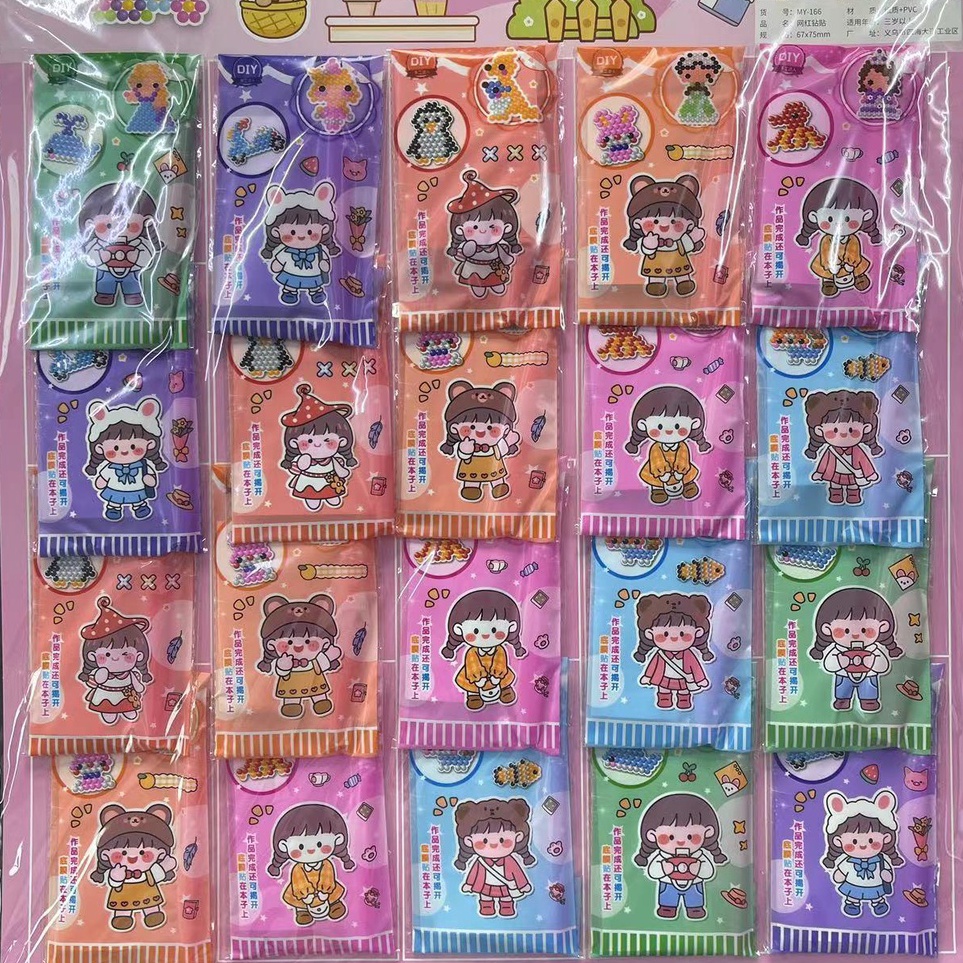

Bestseller 27 Stiker berlian kartun anakanak buatan tangan kreatif DIY 2 paket toys mainan