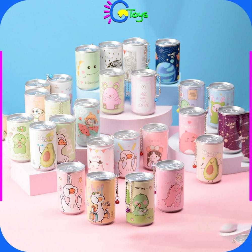 TEMPAT TISSUE BASAH KALENG KARAKTER LUCU KOREAN STYLE UNIK CANTIK DAN MURAH