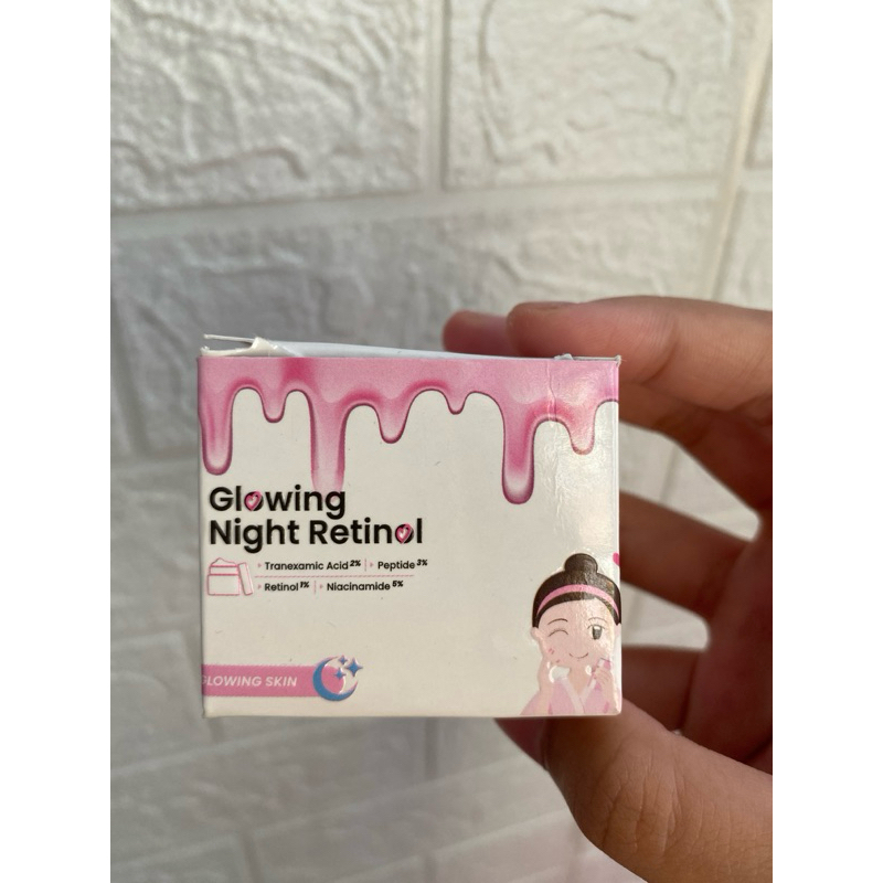 (jangan di co) PRELOV gloglowing night retinol