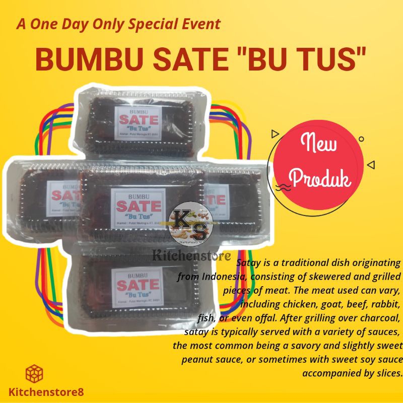 

Bumbu sate Bu Tus dan Bu Malikah