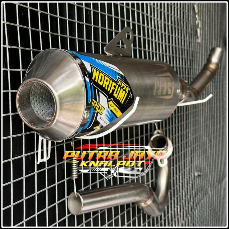 knalpot norifumi gridz standart gridz kompetis klx150 wr155 crf150l
