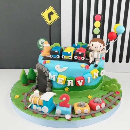 

CAKE TEMA TAYO KERETA / UK 20CM