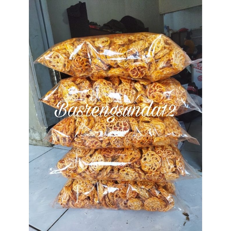 

(PAKET 5KG) SEBLAK KERUPUK PEDO/KERUPUK RAFAEL VIRAL PEDAS DAUN JERUK