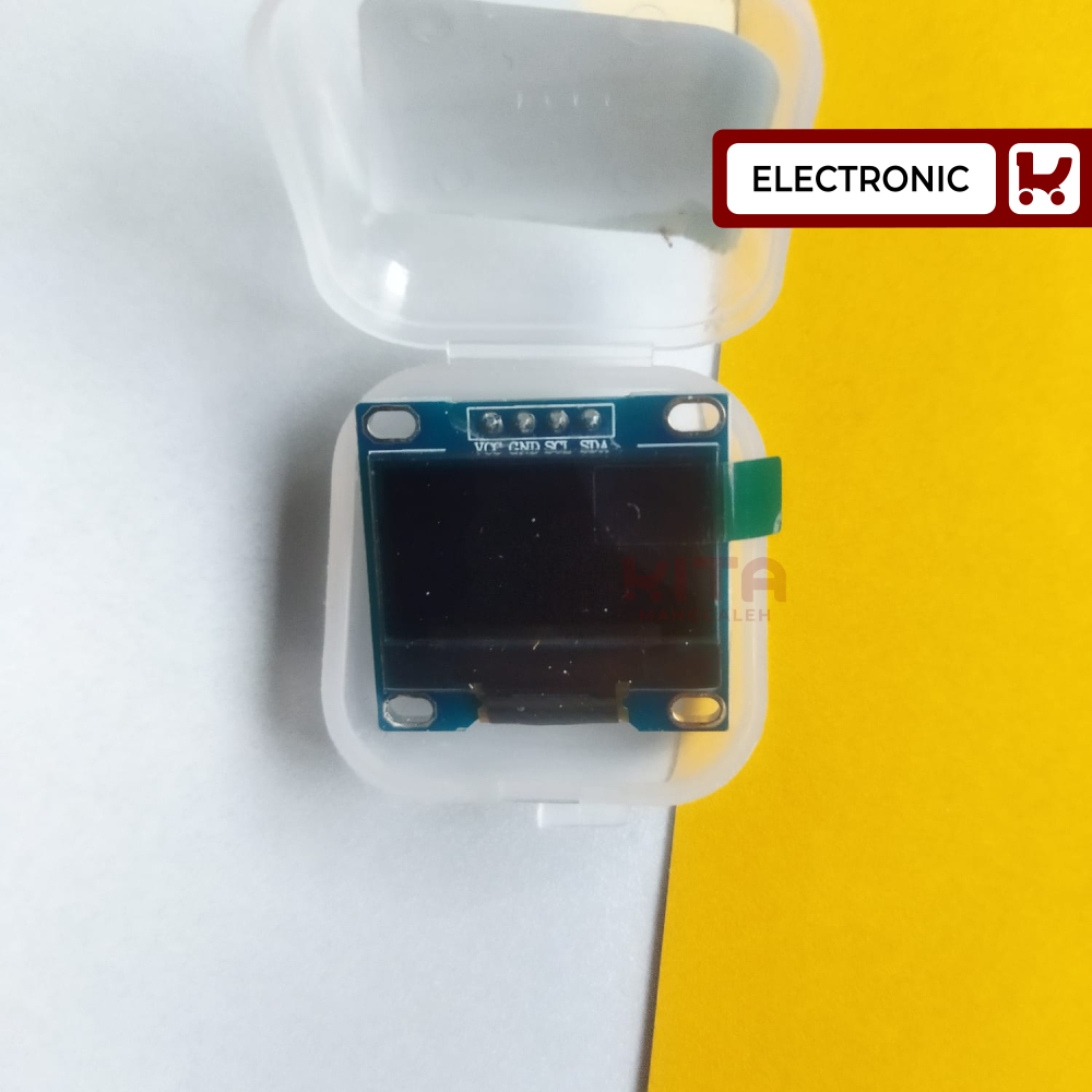 LCD OLED | 0.96 inch (Resolusi Layar 128x64)