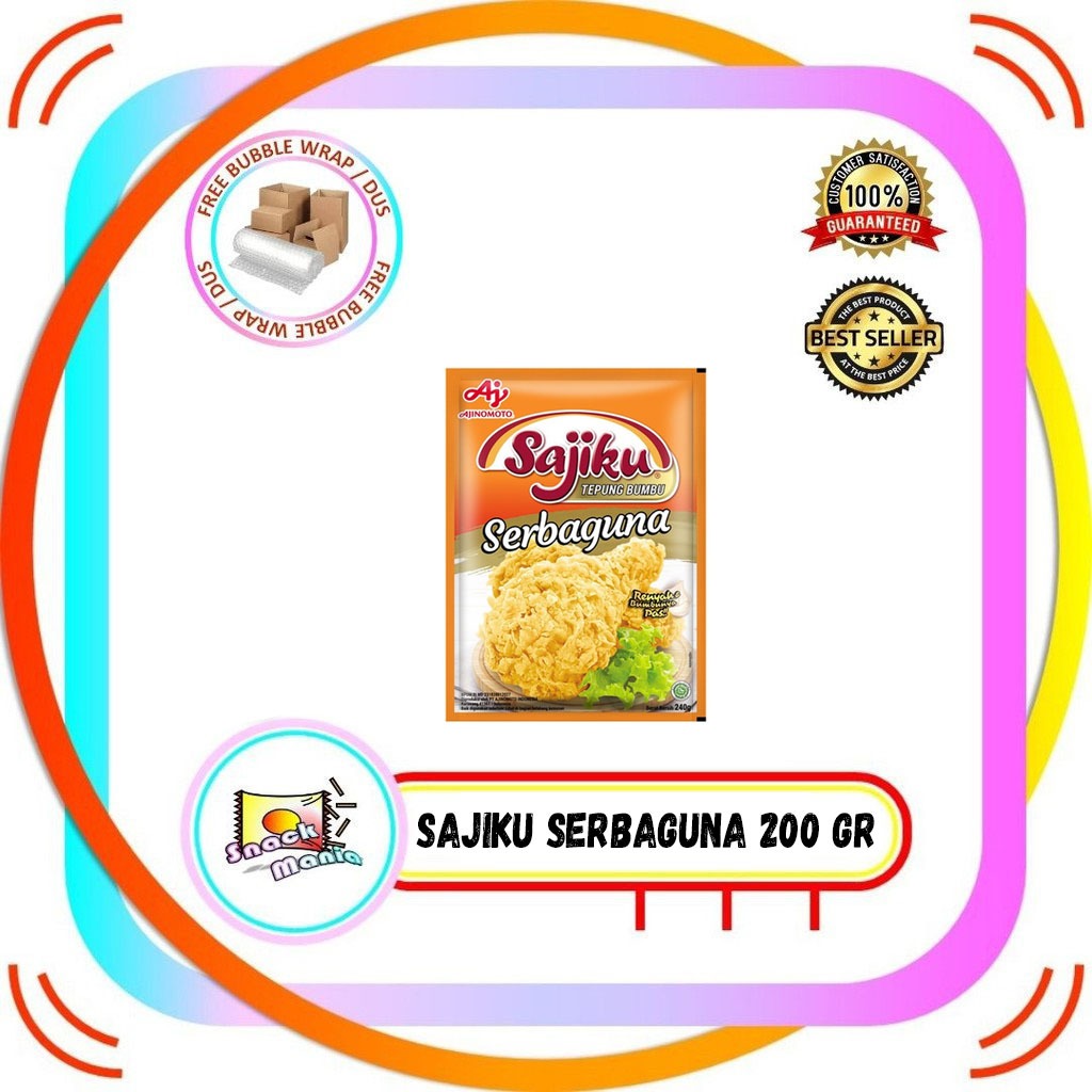 

Sajiku Tepung Bumbu Serba Guna 220 gr