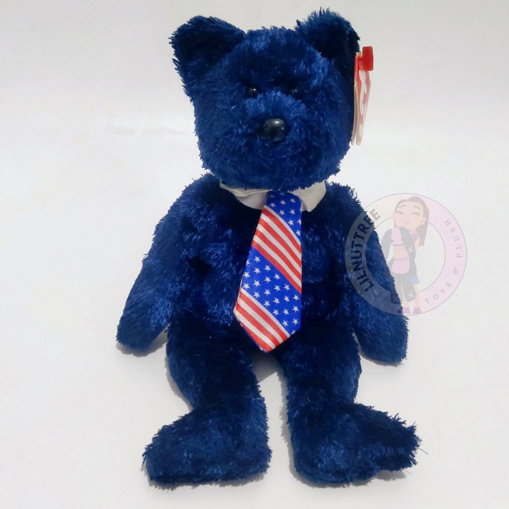 Boneka Teddy Bear Ty Beanie Baby POPS Original Plush Doll