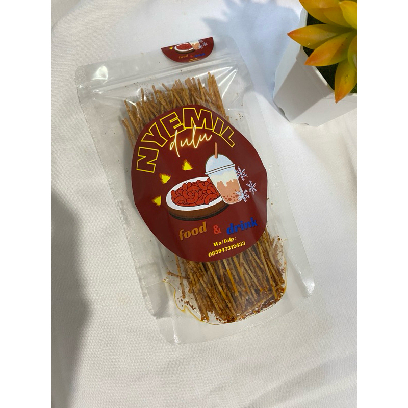 

Mie Lidi Kecil / Mie Lidi / Cemilan Renyah / Snack Pedas / Enak / Viral