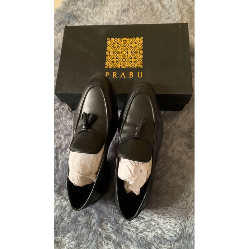 Cala 2.0 Sepatu Kulit Slip On Pria Merk Prabu (Preloved Pantopel)