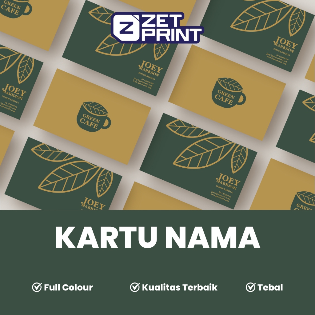 

Kartu Nama Custom Name Card Kantor Perusahaan Bisnis