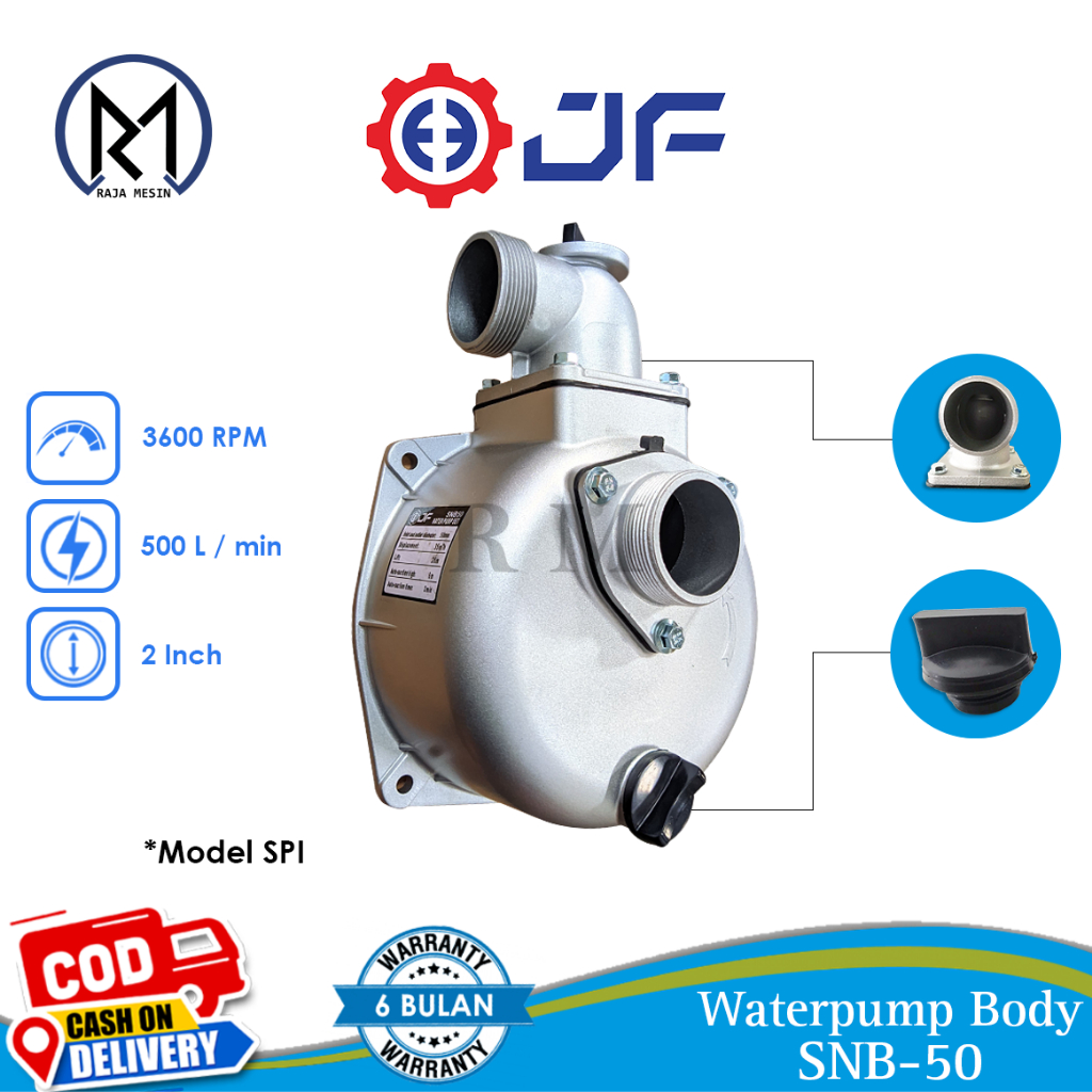 Pompa Air / Water Pump Body JF SNB-50 2" / SNB-80 3"
