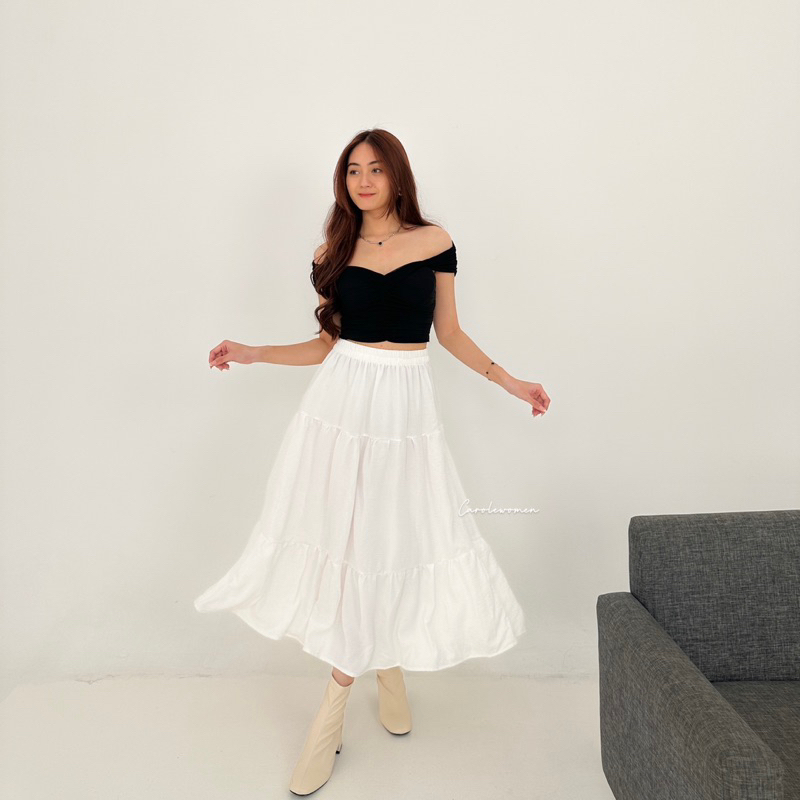 MISTY LONG SKIRT - Rok Panjang Wanita Outfit Bali Rok Bali Bawahan Pantai Wanita