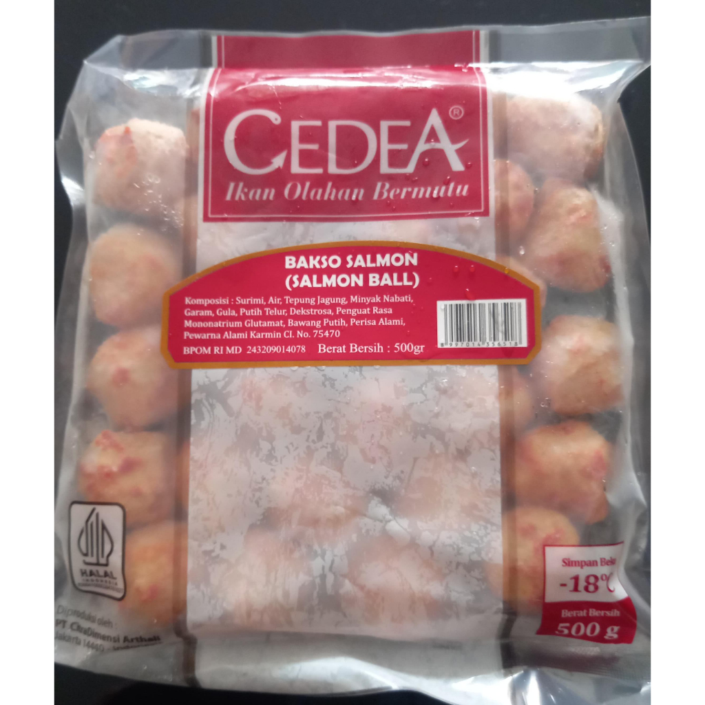 

CEDEA BAKSO SALMON (SALMON BALL) 500GR