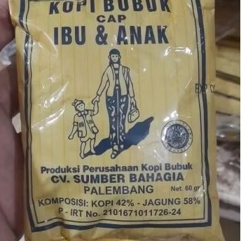 

kopi cap ibu dan anak bungkus kuning