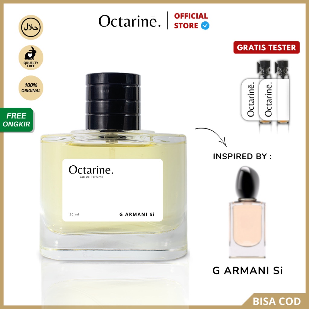 Octarine - Parfum Wanita Tahan Lama Mewah Elegant  Inspired By Giorgio Armani Si | Parfume Perfume F