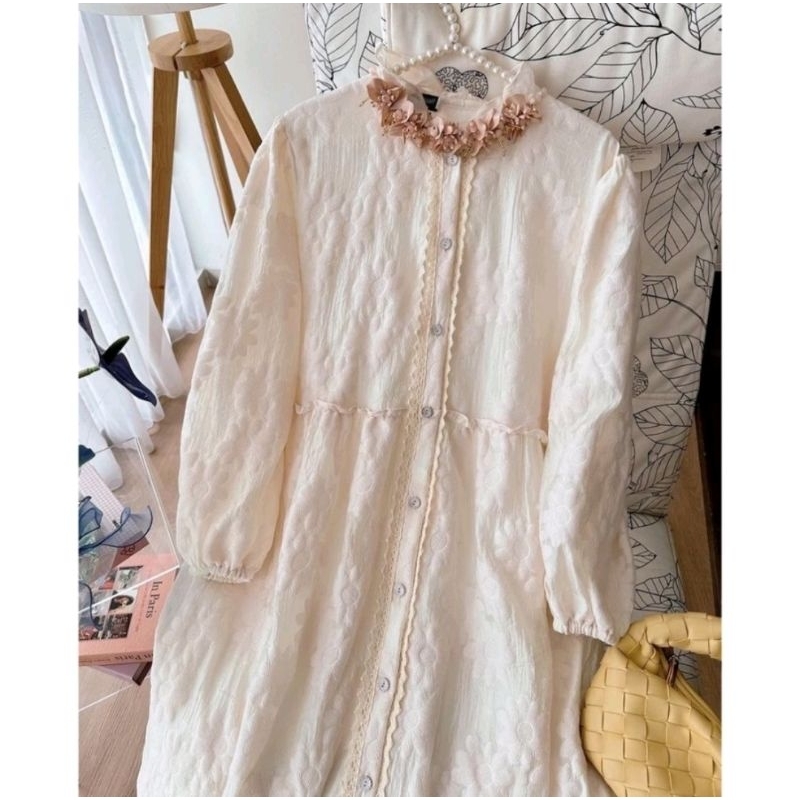 Gaura Midi Raya Dress Sunflower Original by Haidee Orlin