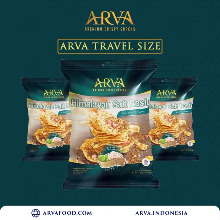 

ARVA Himalayan Salt Basil Crispy Tempe (Travel Size)