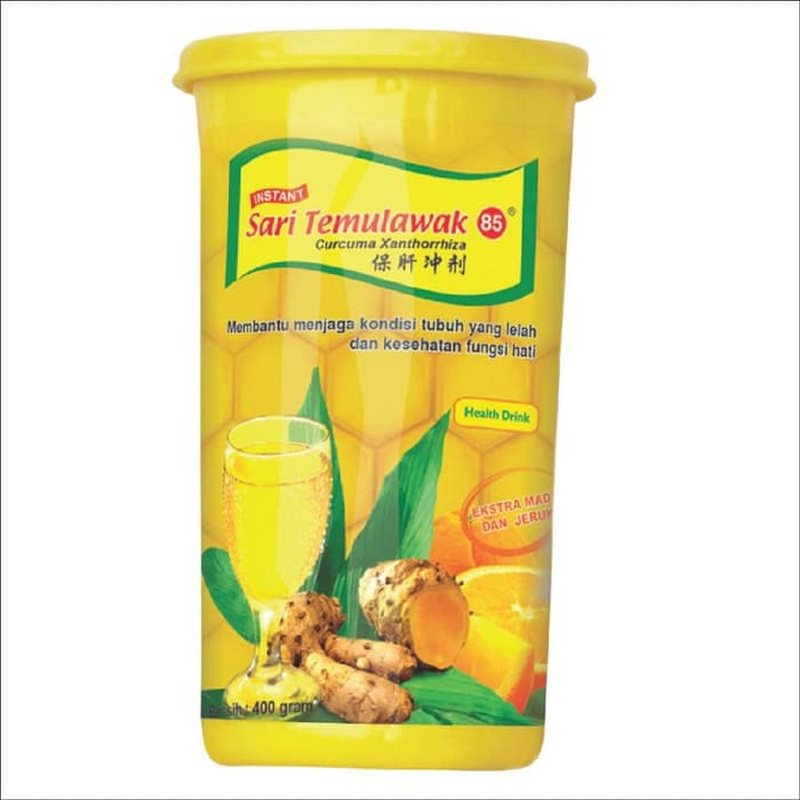 

85 SARI TEMULAWAK MADU + JERUK 400GR