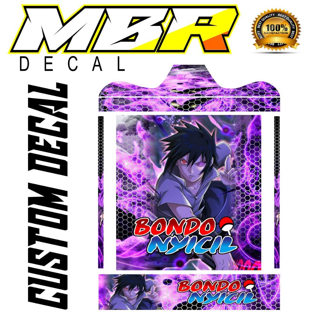 DECAL SANGKAR CUSTOM SASUKE,decal sangkar kotak,decal sangkar koper DECAL SANGKAR DIAMON