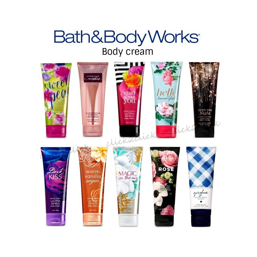 BBW Bath and Body Works Body Cream Travel Size