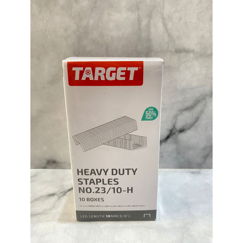 

Isi Staples 23/10 merk target/ REFILL STEPLES/ (1 pack kecil) isi 10 dan isi 23/8