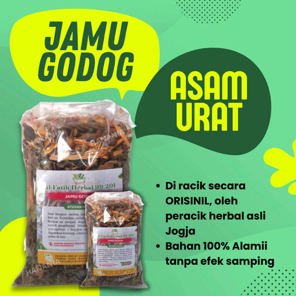 

Herbal Godog - Jamu Godok Asam Urat dan Rematik