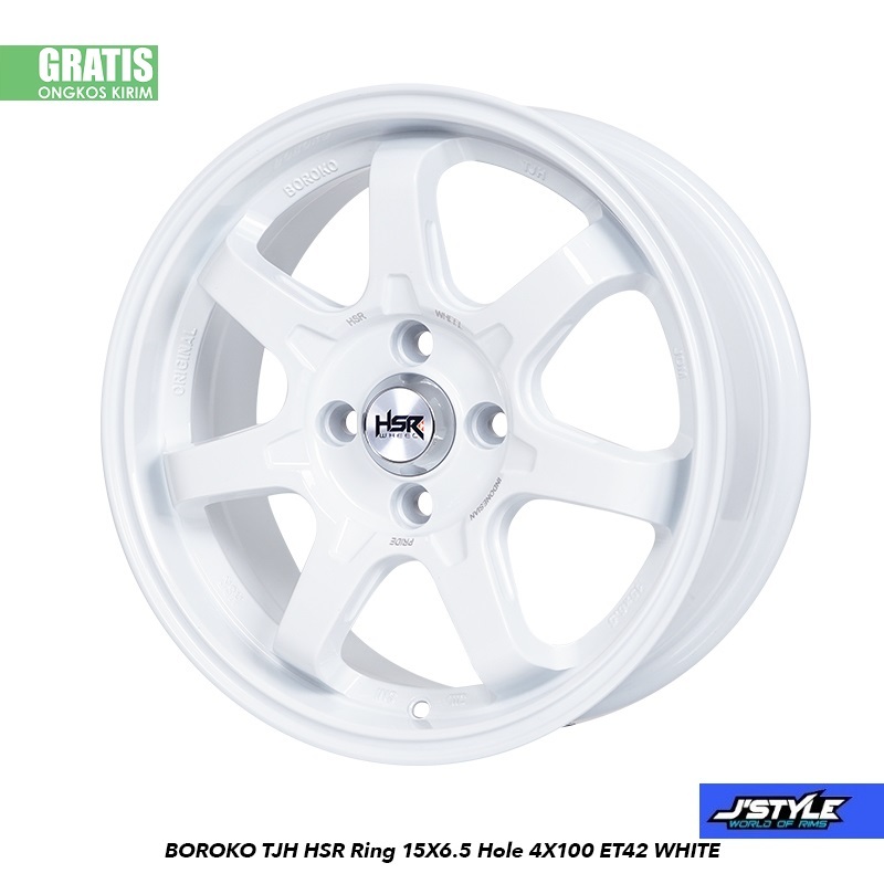 Velg Mobil JDM Style Ring 15 Lubang 4 & Lubang 5 PNP Untuk Semua Jenis Mobil