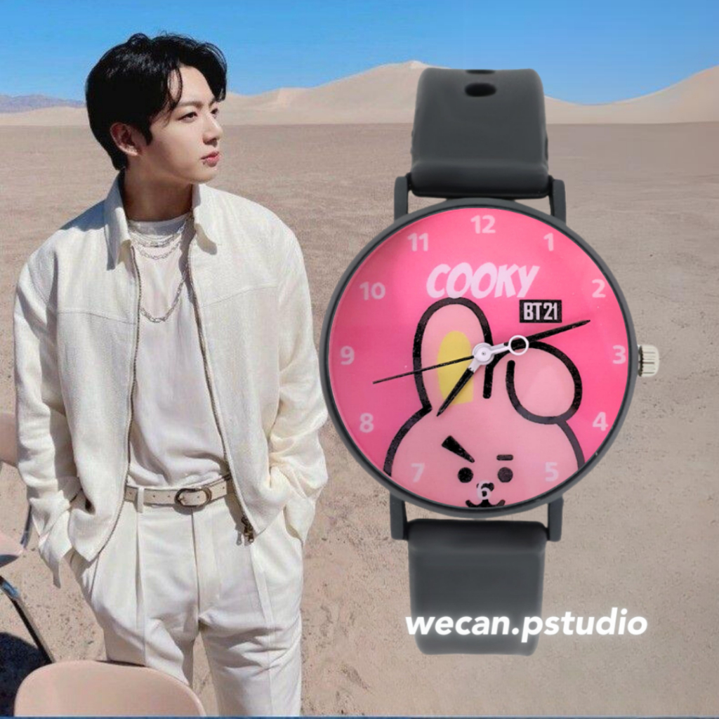 Jam Tangan Anak Perempuan BT21 - Karakter Cooky