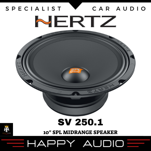 Speaker Midrange 10 Inch HERTZ SV 250.1 SPL Show Series Original