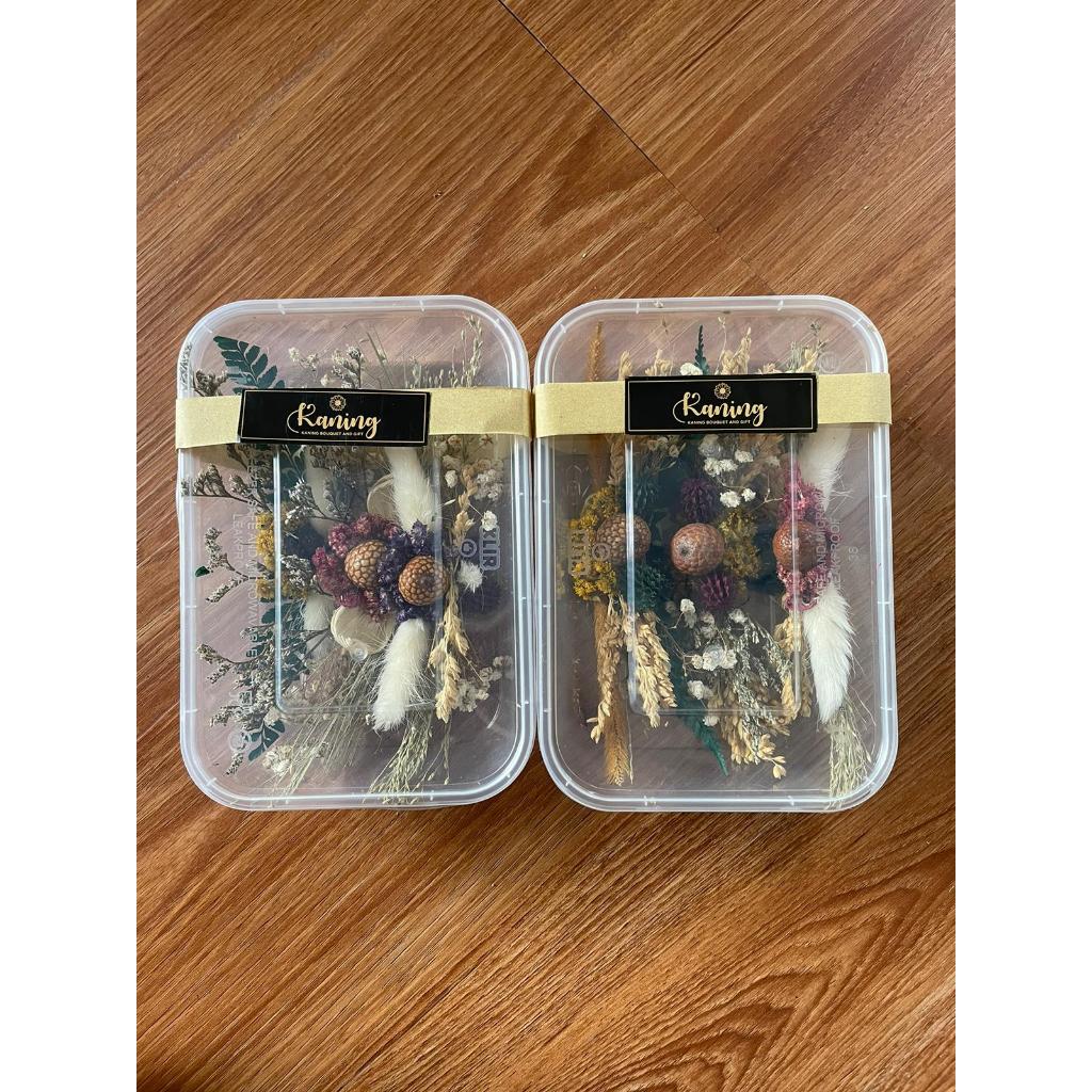 Rangkain bunga Sudut Rustic | Hiasan Mahar | Hiasan Bunga Mahar | Pita Hampers | Hiasan Hampers | Bu