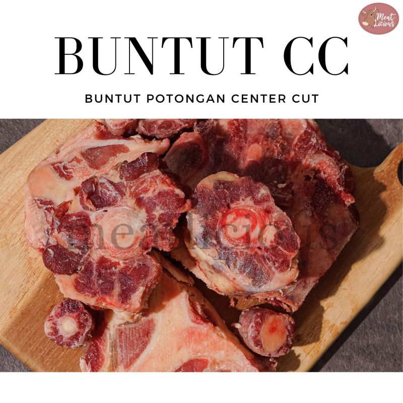 

Buntut Sapi / Oxtail potongan Center Cut (500gr & 1kg) daging sapi
