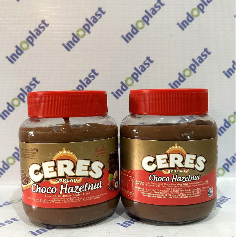 

Ceres Spread Choco Hazelnut 350 gr Selai Cokelat dan Kacang Hazel