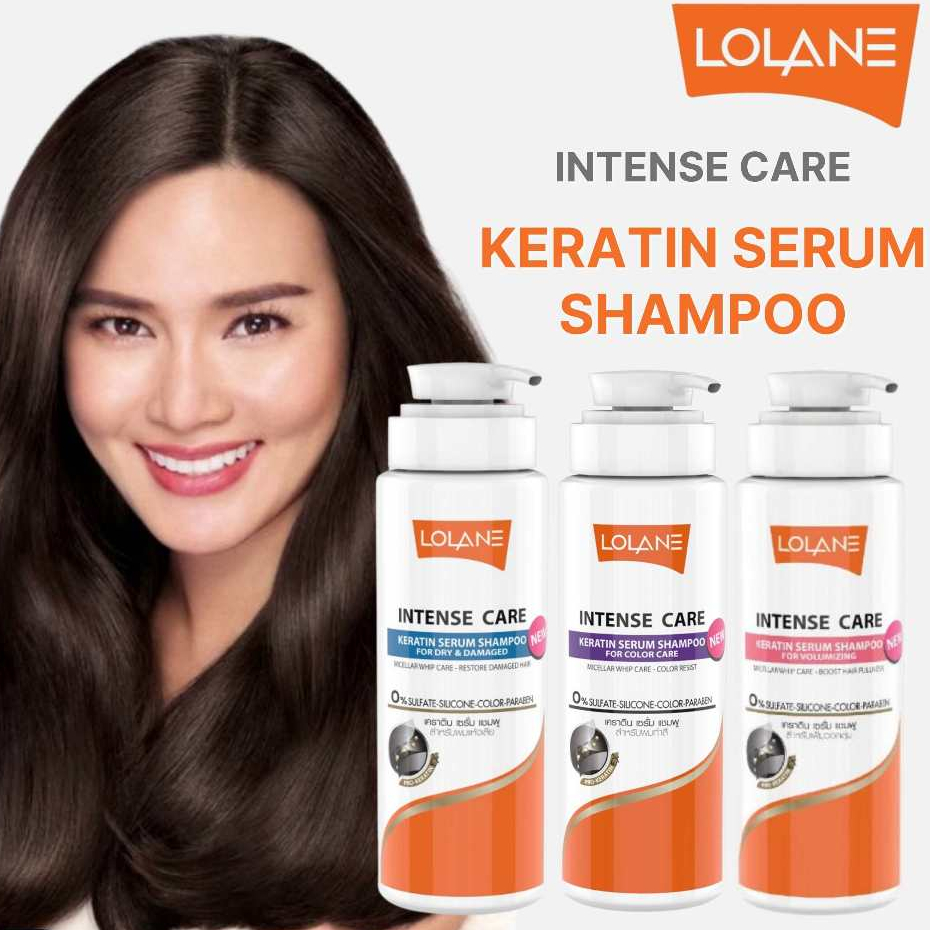 Aster Kosmetik - Lolane Intense Care Keratin Serum Shampoo 400ml