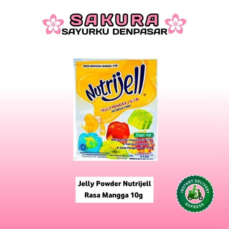 

Jelly Powder Nutrijell Rasa Mangga 10g - SAKURA