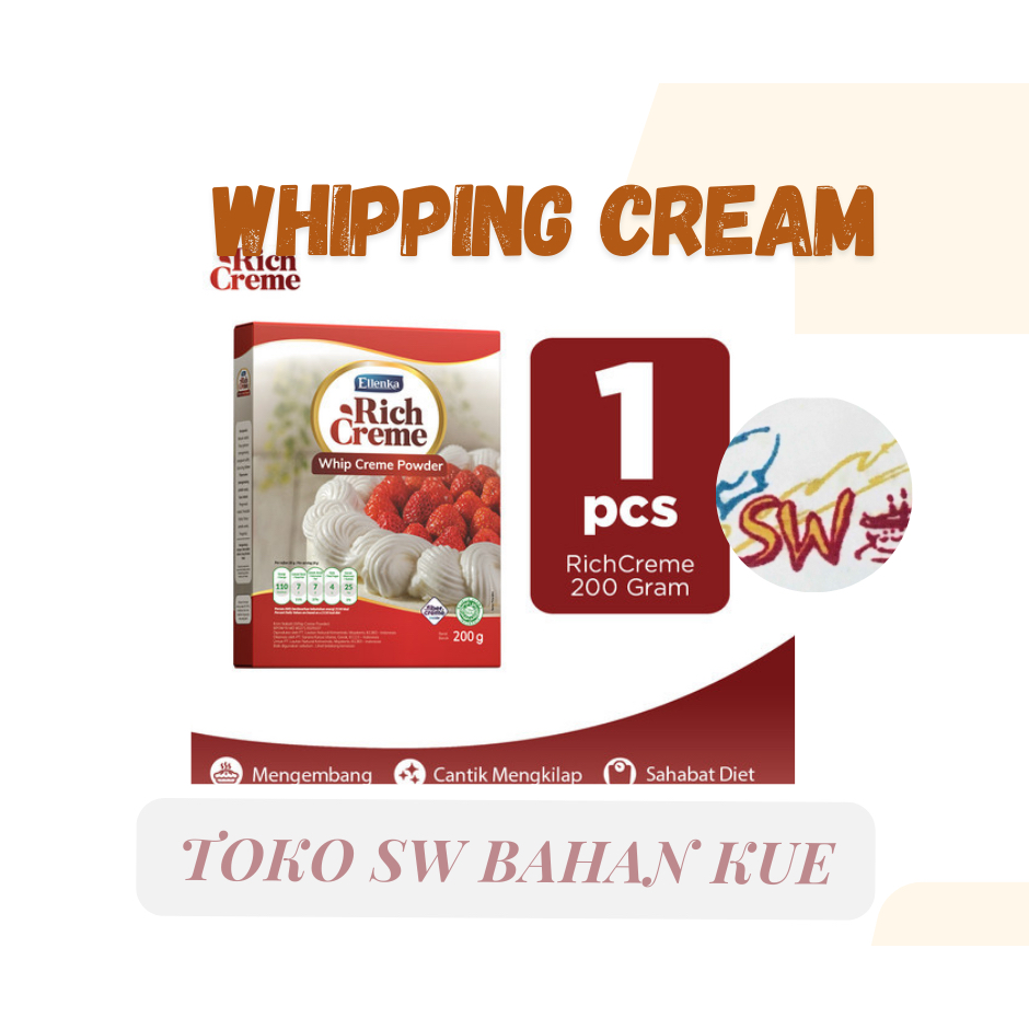 

ELLENKA RICH CREME / BUBUK WHIP CREAM 400 GR