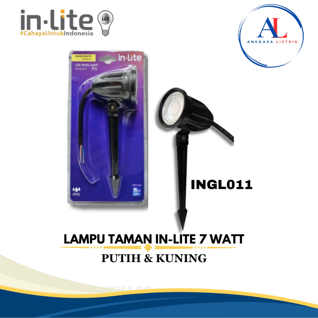 INLITE IN LITE LED Lampu Sorot Taman Ditancap Tancap 7W INGL011