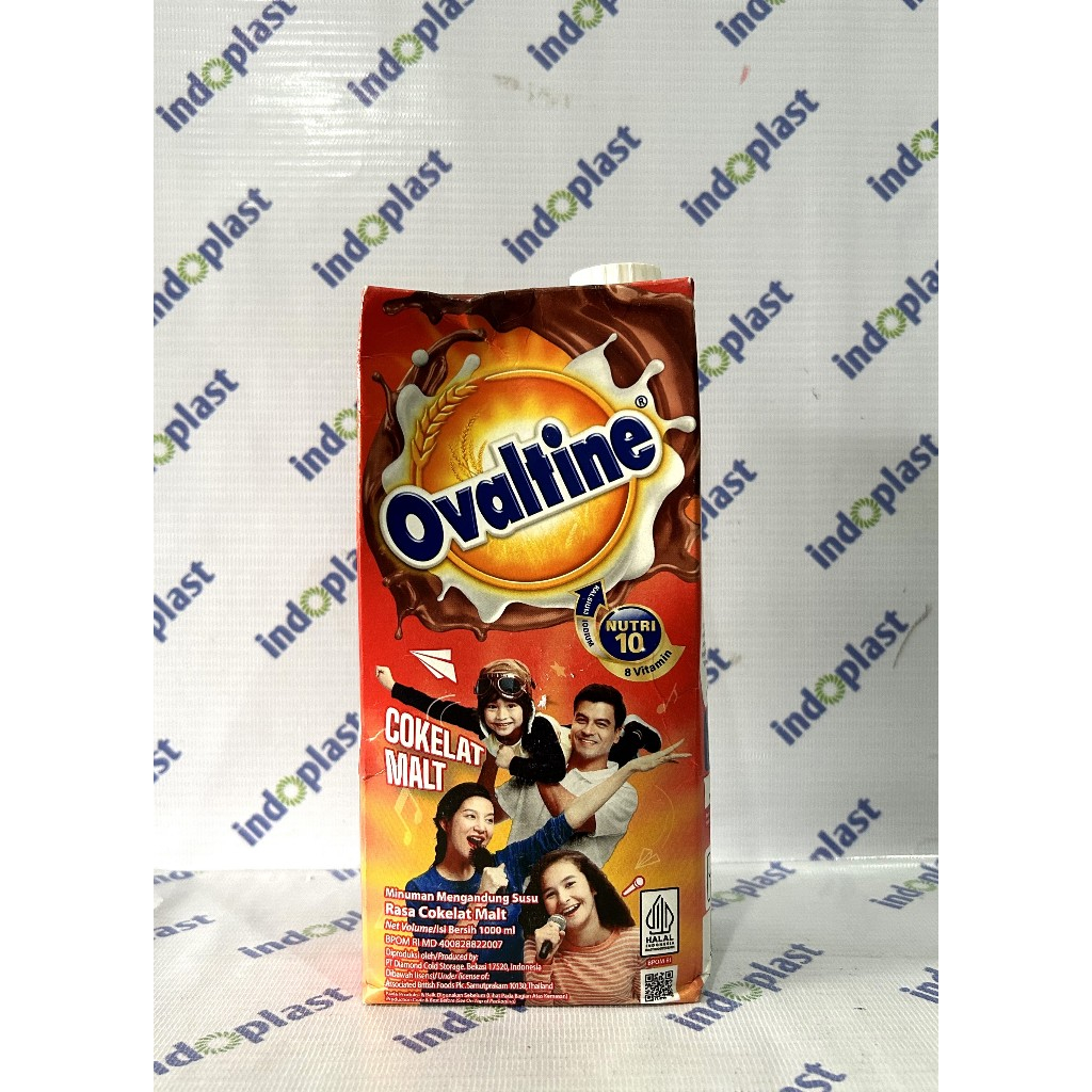 

Ovaltine UHT 1L Chocolate Malt Milk | Ovomaltine Susu 1 Liter Coklat