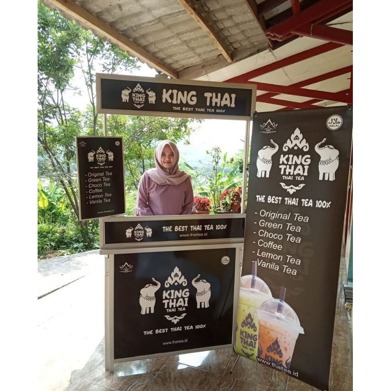 

FRANCHISE/PAKET USAHA MINUMAN KING THAI THE BEST THAI TEA