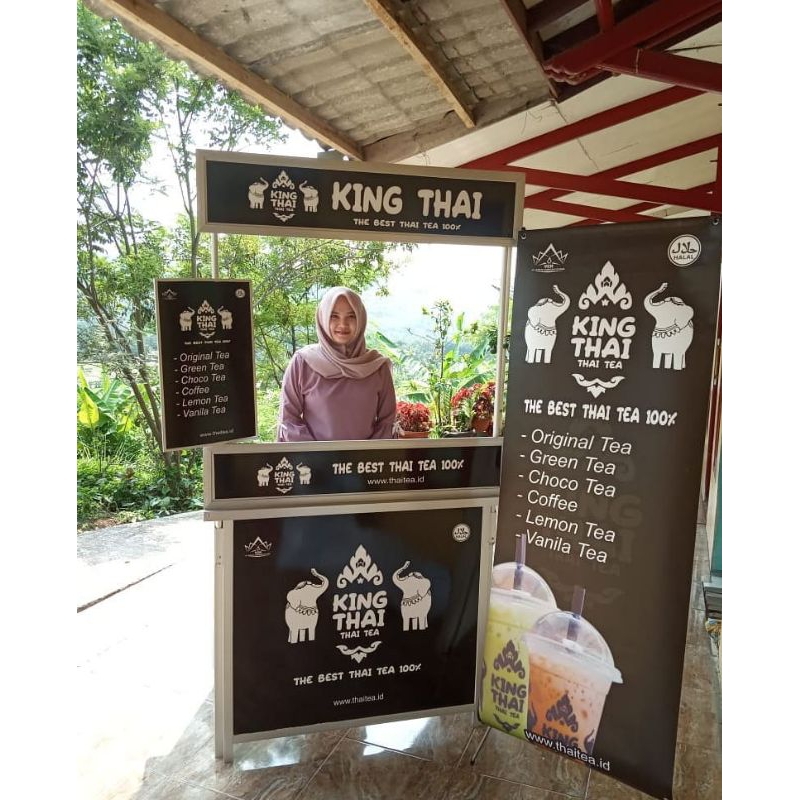 FRANCHISE/PAKET USAHA MINUMAN KING THAI THE BEST THAI TEA