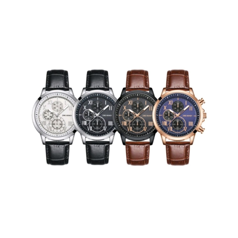 JAM TANGAN PRIA KULIT KODE JHW-07 ORIGINAL BY JIMS HONEY