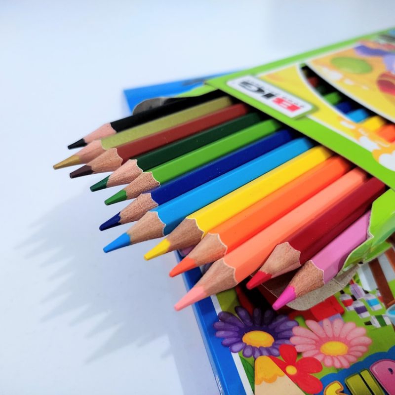 

BIG Colour Pensil 12 Warna Panjang