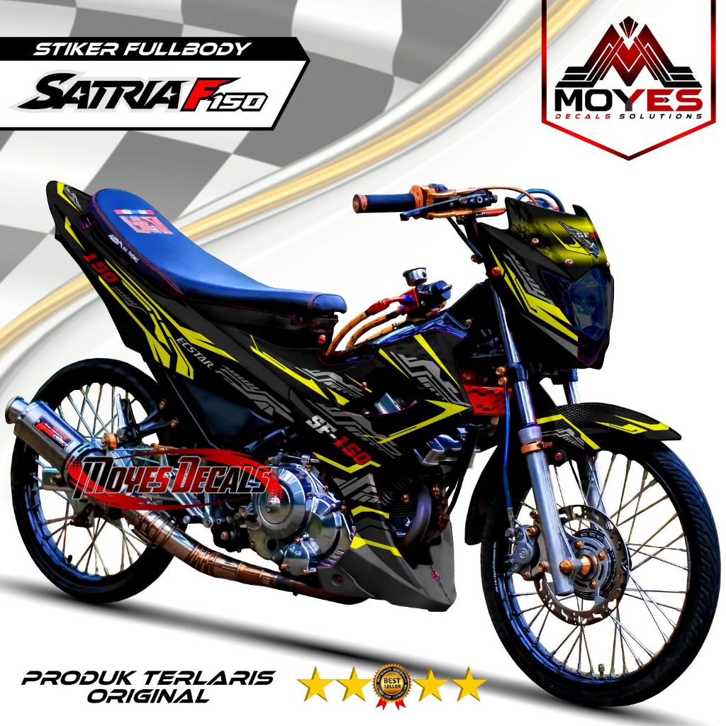 Decal Motor Satria FU Facelift - Stiker Motor Satria FU Facelift Fullbody Premium - Variasi Motor Su