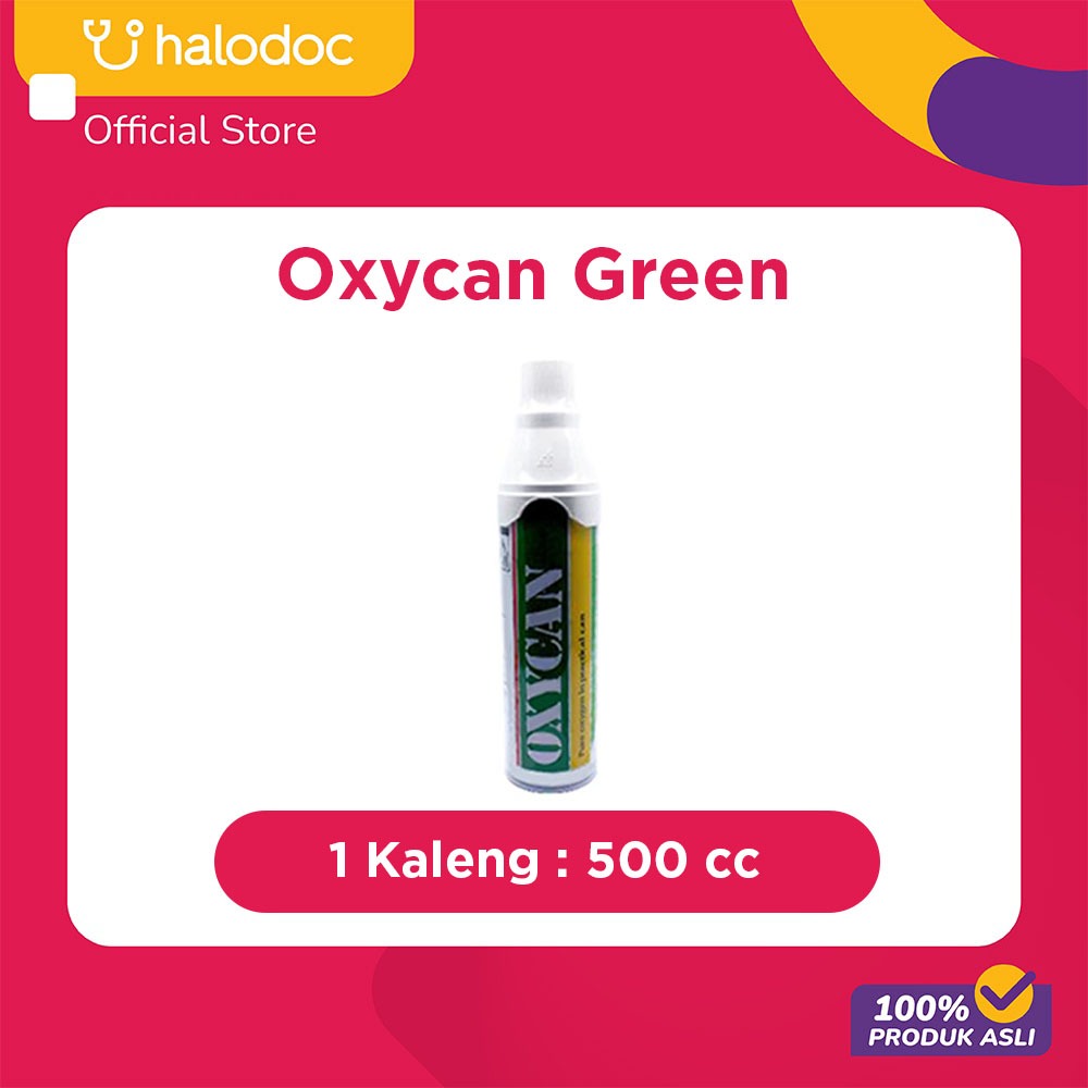 Oxycan Green 500 cc Kaleng