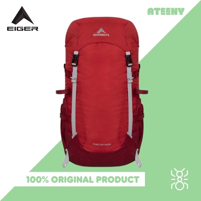 Tas Keril Anak Eiger Ciao 22L - Red