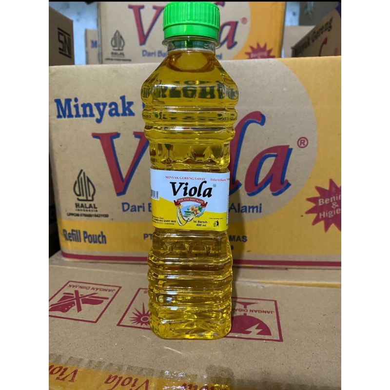 

Minyak goreng viola 400 ml 1 dus