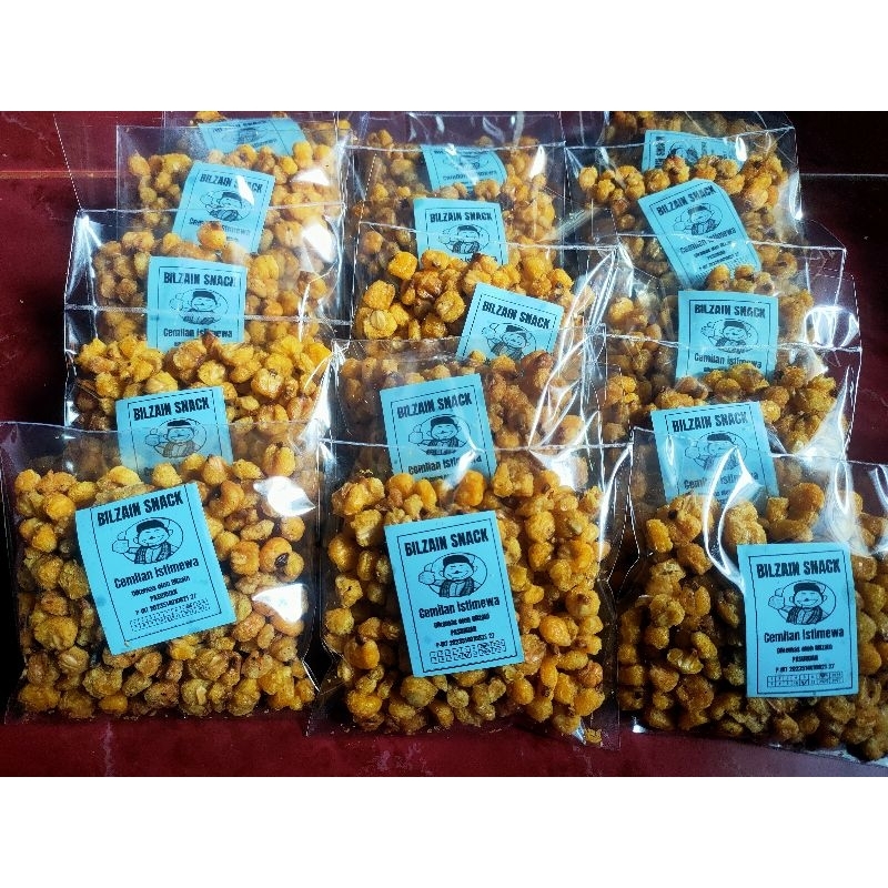 

snack jagung makanan ringan jagung bantet enak gurih sedap