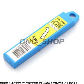 

Refill Pisau Cutter Plastik Acrylic Tajima LCB7A