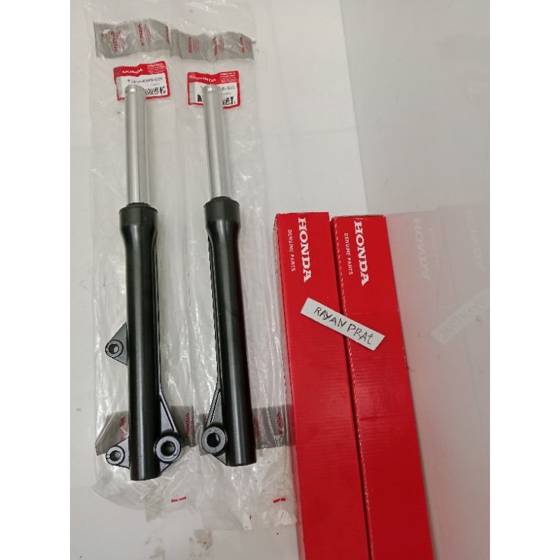 Shock depan sok tabung Revo X 110 fi Revo X 110 fi komplit kwb